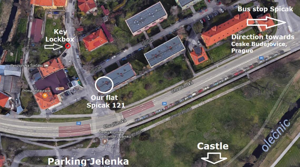 The Best Castle View-Bus Station, Parking, Center Český Krumlov Eksteriør bilde