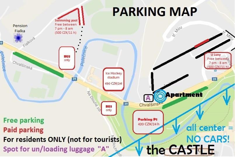 The Best Castle View-Bus Station, Parking, Center Český Krumlov Eksteriør bilde