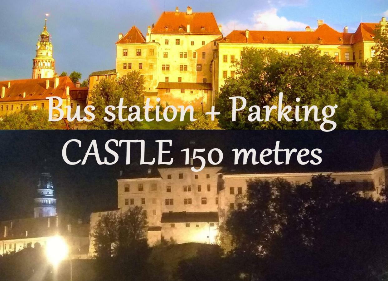 The Best Castle View-Bus Station, Parking, Center Český Krumlov Eksteriør bilde